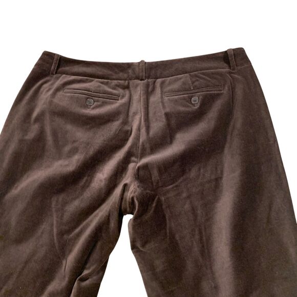 New Yorkk and Company Womens Brown Velvet Pants 10 Holiday Party Boho Whimsygoth - Picture 5 of 6